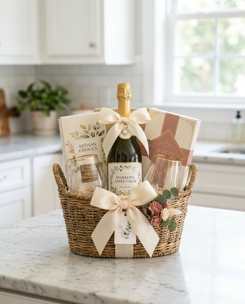 A Little Celebration — gift basket by Katye's Gift Baskets
