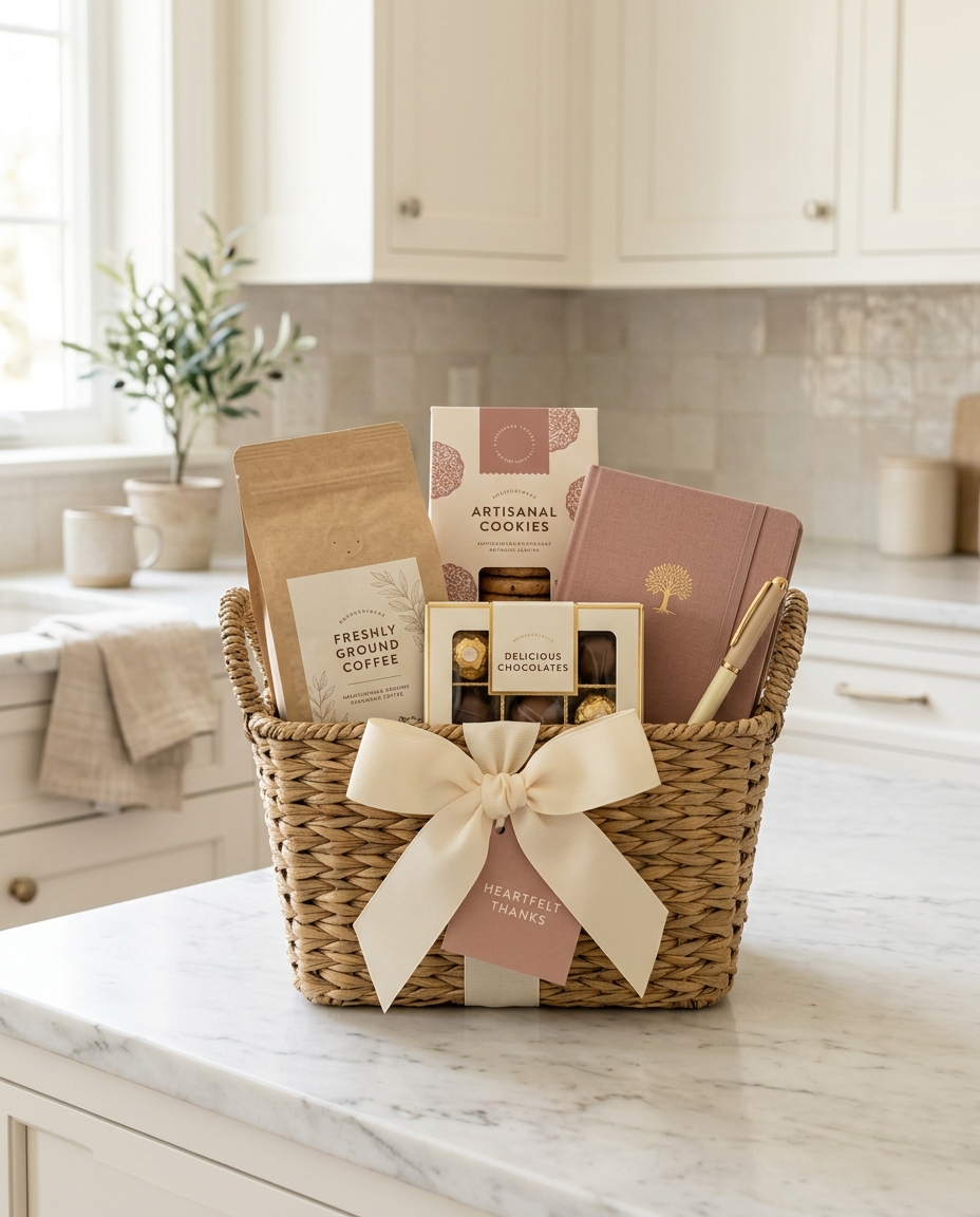 Coffee & Notes — gift basket by Katye's Gift Baskets